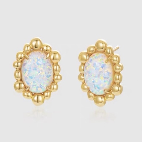 opal earrings